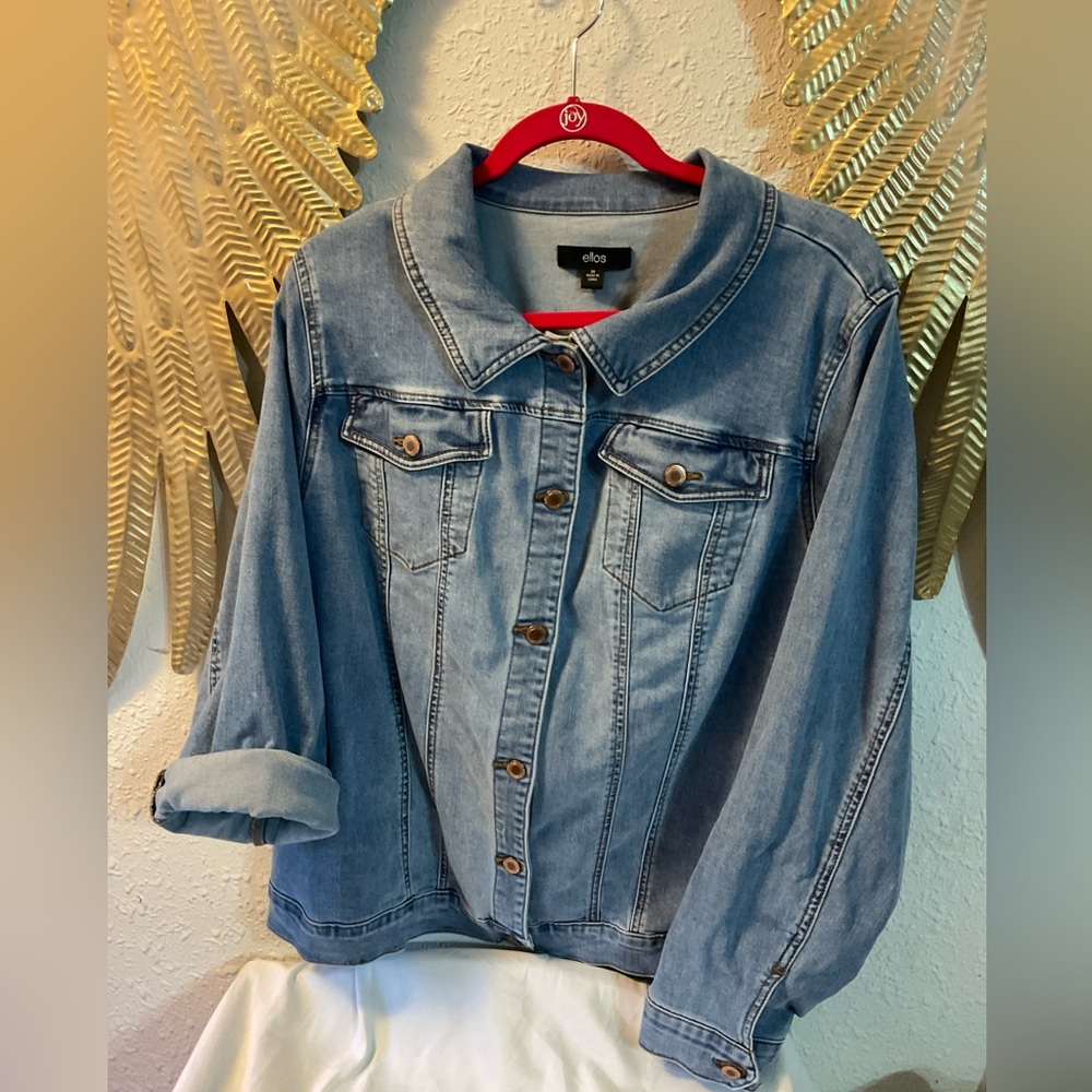 Ellos denim jacket size 24
